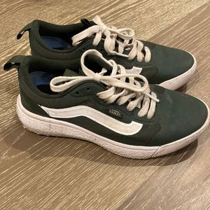 Green Ultrarange Vans. Very good condition